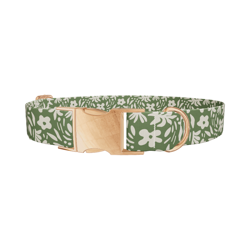 Floral Nature Dog Collar