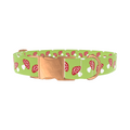 Green Mushroom Dog Collar - Thumbnail 2