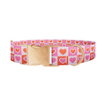 Color Block Heart Dog Collar - Thumbnail 3
