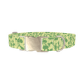 Green Silhouette Meadow Dog Collar - Thumbnail 3