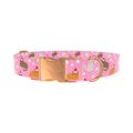 Santa Cat Pattern Dog Collar - Thumbnail 2