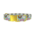 Blue Donut Delight Dog Collar - Thumbnail 1