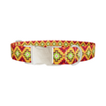 Colorful Tribal Diamond Dog Collar - Thumbnail 3