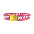 Do Not Pet Dog Collar - Thumbnail 1