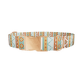 Abstract Tribal Stripe Dog Collar - Thumbnail 2