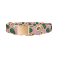 Pink Avocado Print Dog Collar - Thumbnail 2