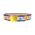 Colorful Tribal Pyramid Dog Collar - Thumbnail 1