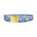 Blue Geometric Rainbow Dog Collar - Thumbnail 1