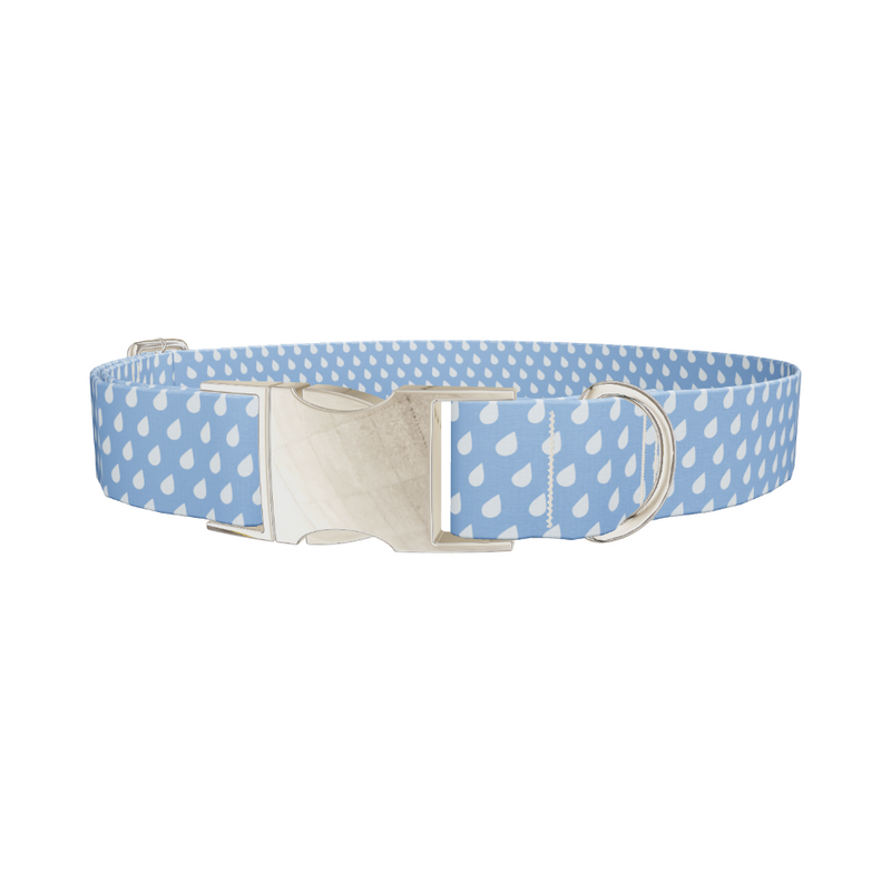 Raindrop Pattern Dog Collar