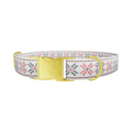 Geometric Floral Dog Collar - Thumbnail 1