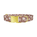 Floral Coffee Dog Collar - Thumbnail 1