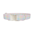Pastel Gingham Dog Collar - Thumbnail 3