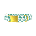 Skull and Crossbones Dog Collar - Thumbnail 1