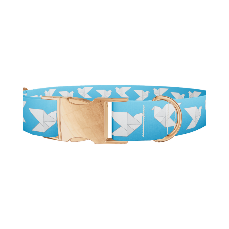 Origami Bird Dog Collar