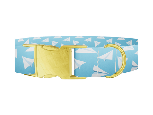 Origami Plane Dog Collar