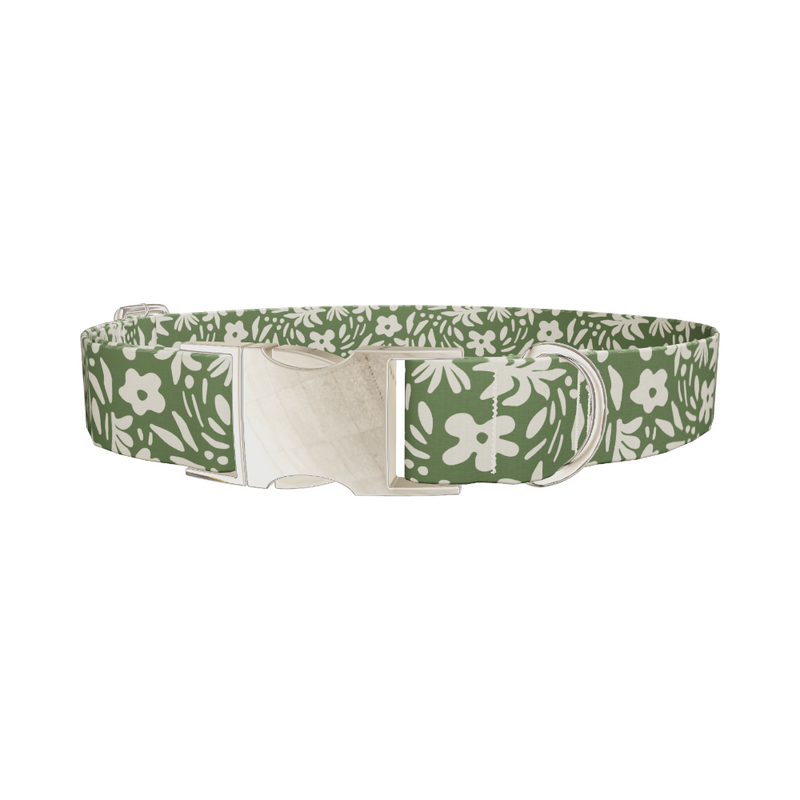Floral Nature Dog Collar