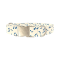 Blue Musical Notes Dog Collar - Thumbnail 3