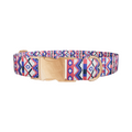 Colorful Tribal Pattern Dog Collar - Thumbnail 2