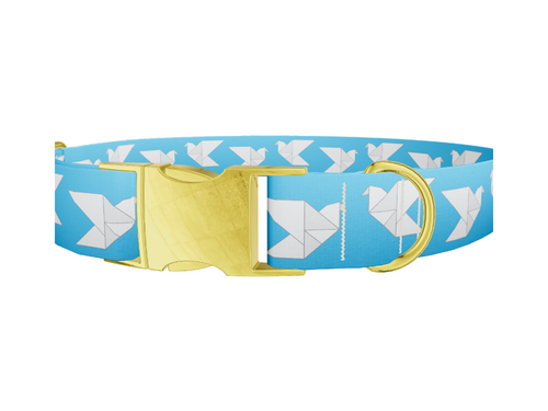 Origami Bird Dog Collar