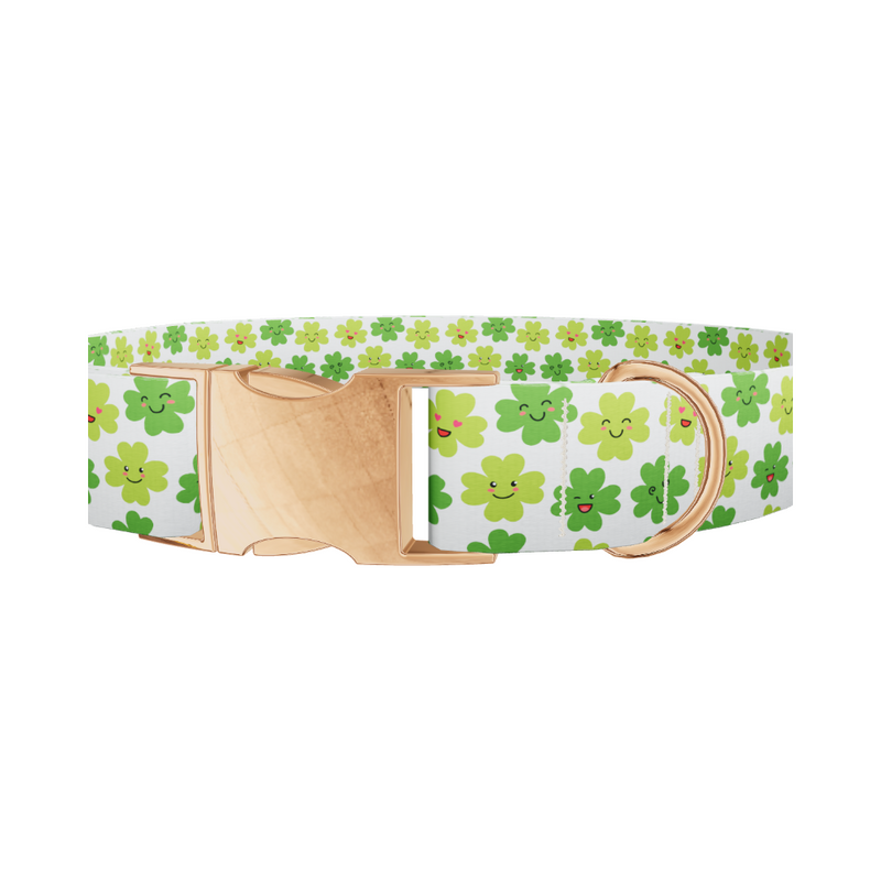 Kawaii Clover Dog Collar