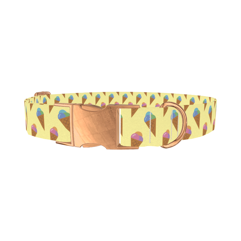 Ice Cream Cone Dog Collar