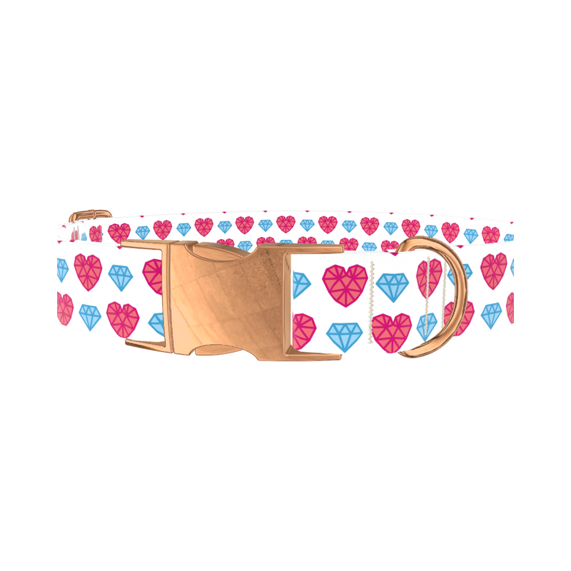 HereYouGoPup Gem Heart Pattern