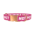 Do Not Pet Dog Collar - Thumbnail 2