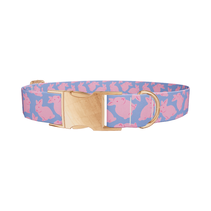 Pink Bunny Dog Collar