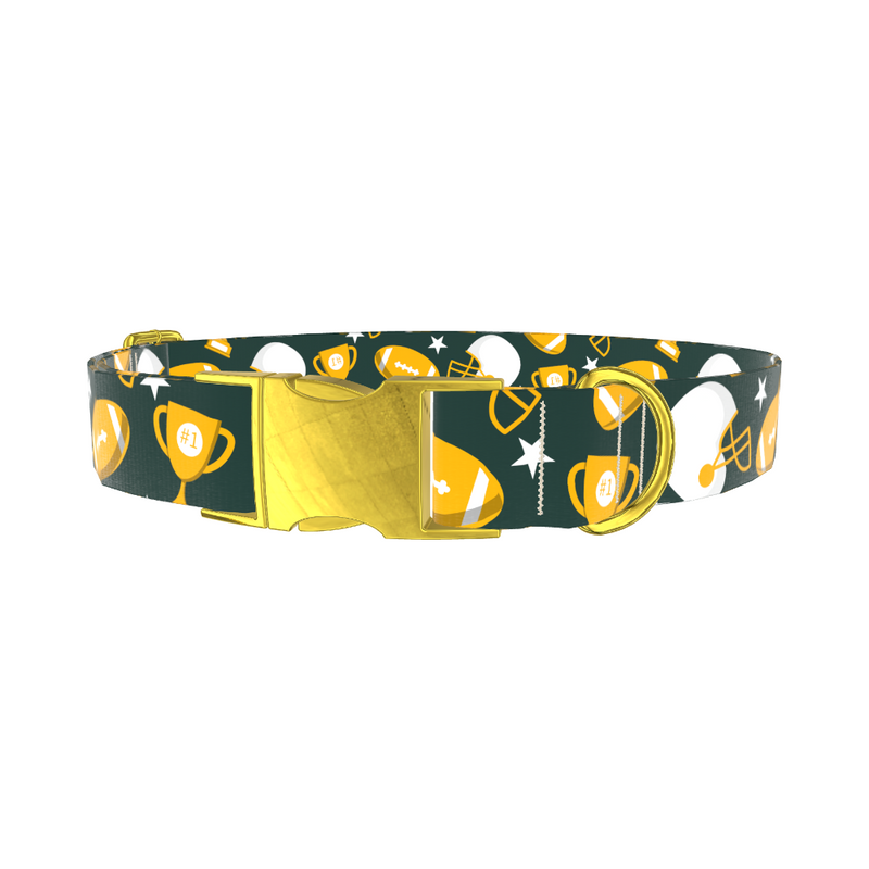 Football Helmet Dog Collar