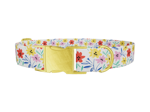 Floral Flower Dog Collar