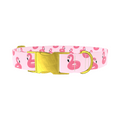 Pink Flamingo Dog Collar - Thumbnail 1