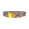 Geometric Rectangle Dog Collar - Thumbnail 1