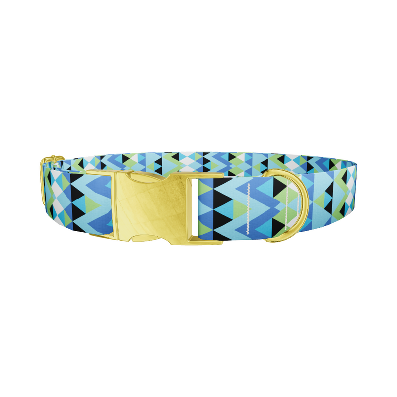 Geometric Triangle Dog Collar