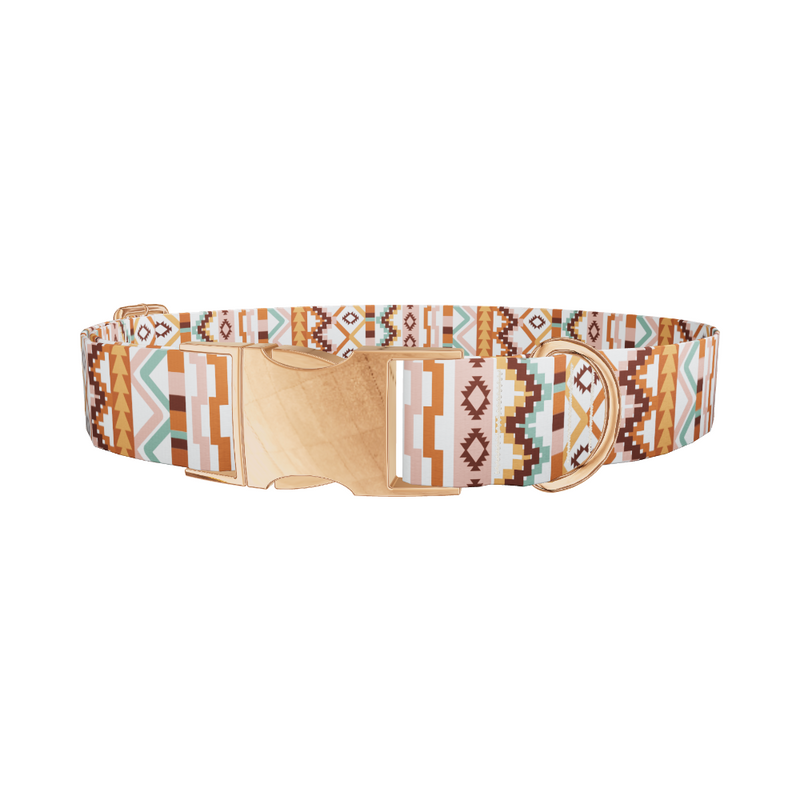 Aztec Stripe Dog Collar