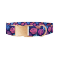 Colorful Monstera Dog Collar - Thumbnail 2