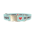 Mamas Boy Heart Dog Collar - Thumbnail 3