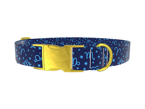 Astrology Symbol Dog Collar