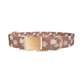 Floral Coffee Dog Collar - Thumbnail 2