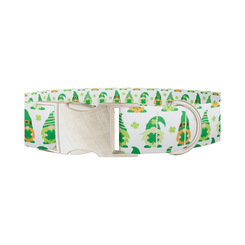 St. Patrick's Gnome Dog Collar