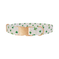 Watercolor Shamrock Dog Collar - Thumbnail 2