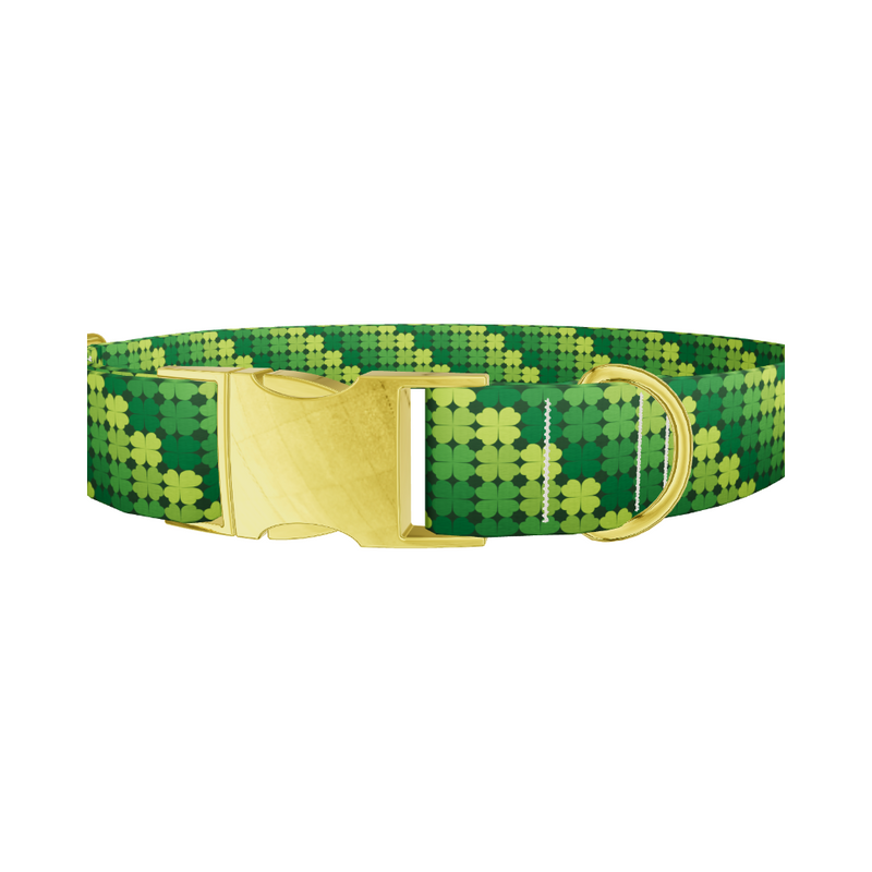 Clover Pattern Dog Collar