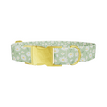 Green Daisy Dog Collar - Thumbnail 1