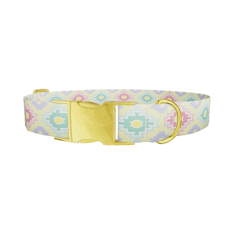 Pastel Tribal Diamond Dog Collar