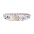 Colorful Cross Stitch Dog Collar - Thumbnail 3