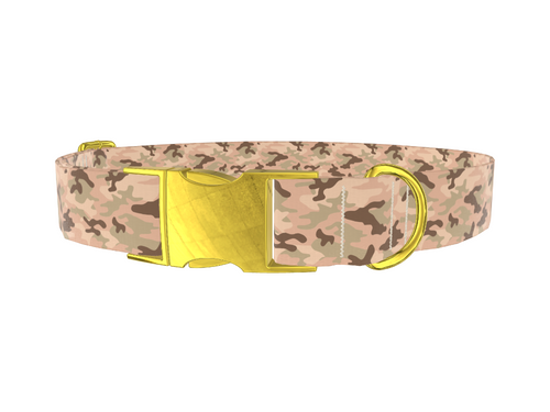 Sandy Camouflage Dog Collar