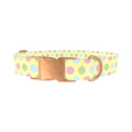 Pastel Polka Dot Pattern Dog Collar - Thumbnail 2