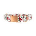 Christmas Cardinal Dog Collar - Thumbnail 2