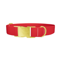 Bright Red Color Dog Collar - Thumbnail 1