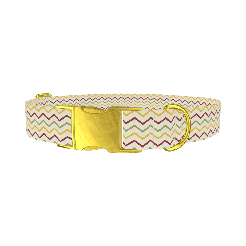 Geometric Chevron Dog Collar