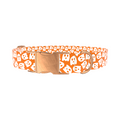 Orange Ghost Pattern Dog Collar - Thumbnail 2